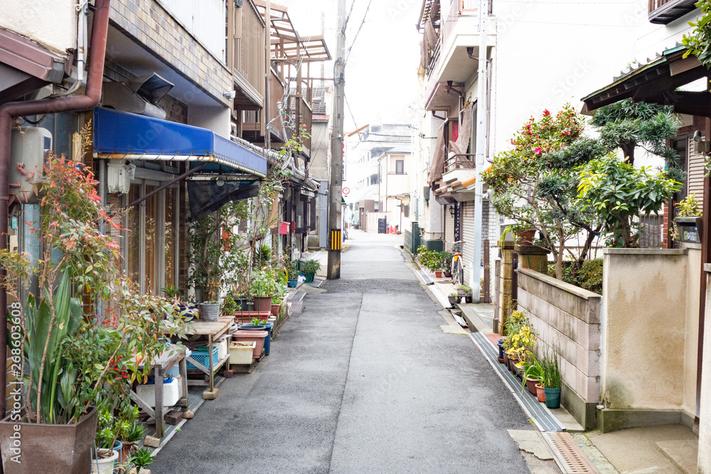 日本の下町風景 Stock Photo Adobe Stock