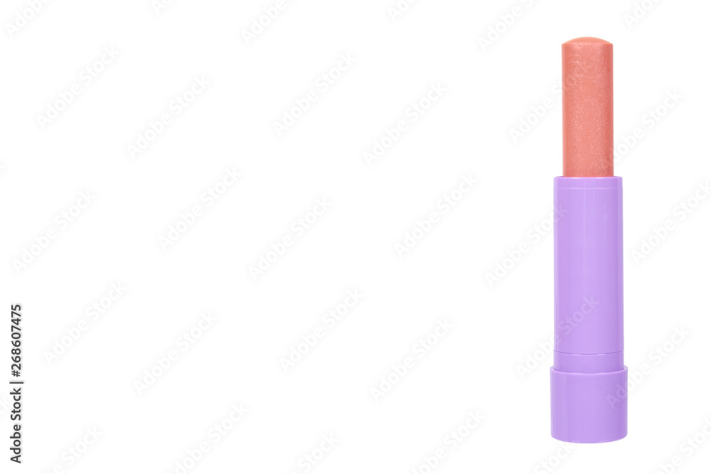 Pink balm lipstick, lips care and beauty Pink balm lipstick, lips care and beauty