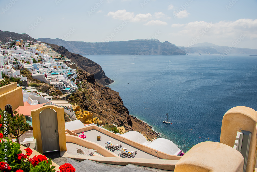Obraz premium Santorini