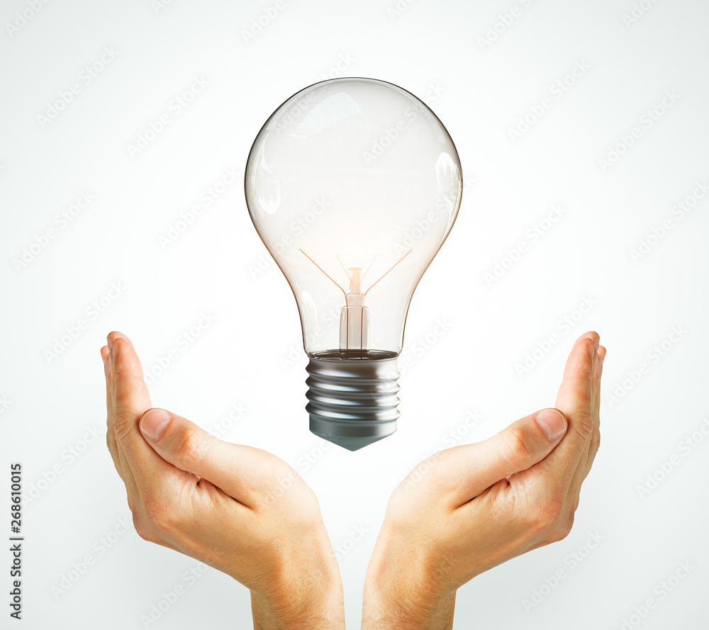 Idea and success concept Idea and success concept