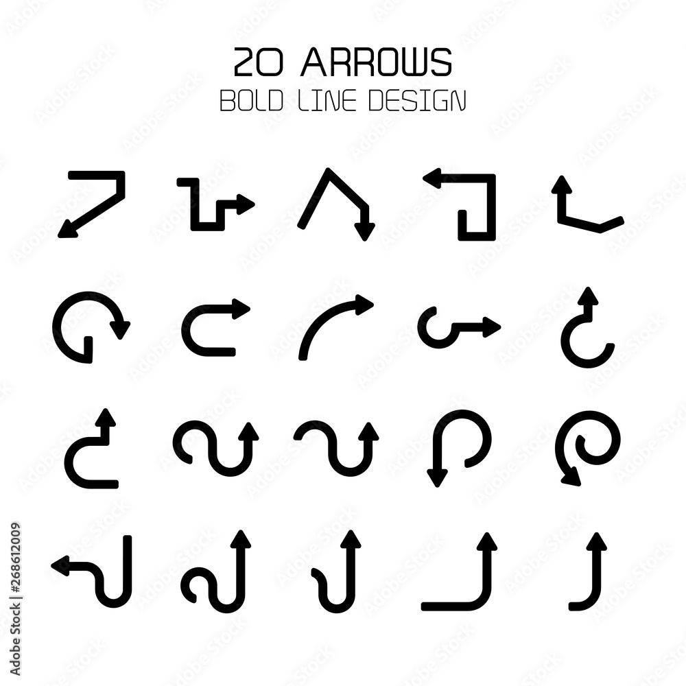 arrow icons set arrow icons set