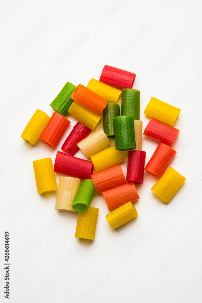 Snack pellets are non-expanded products made with raw materials like cereals, potatoes or vegetable powders, later processed using frying, hot air baking. multicoloured / shaped ready-to-eat snacks Snack pellets are non-expanded products made with raw materials like cereals, potatoes or vegetable powders, later processed using frying, hot air baking. multicoloured / shaped ready-to-eat snacks