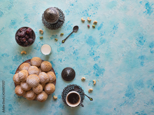 Fotografie, Obraz Ramadan sweets background