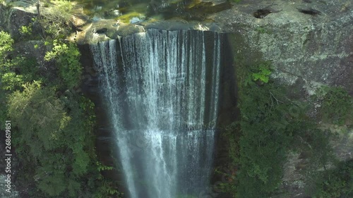Tilting Down from the Top of Belmore Water Falls
