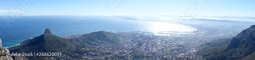 Cape town from table mountain