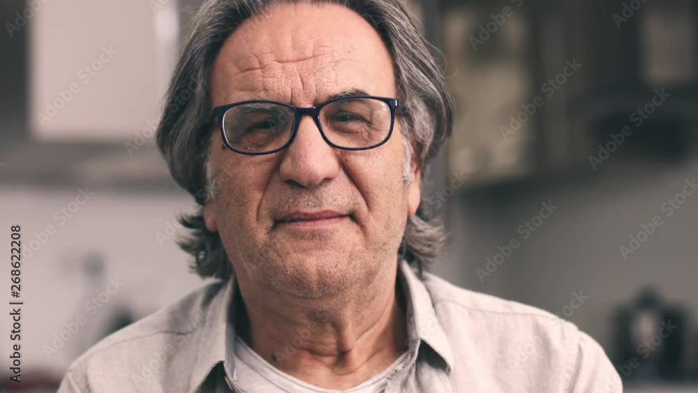 Portrait of smiling senior man Portrait of smiling senior man