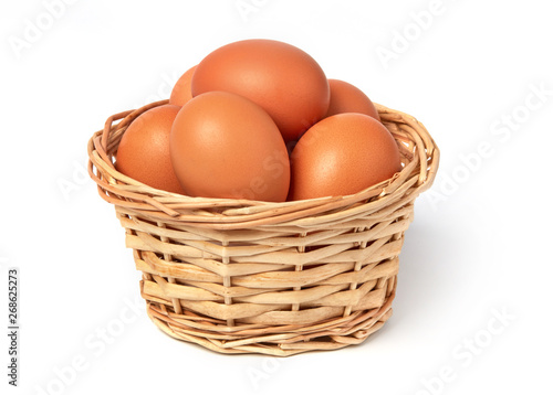 Wallpaper Mural Farm eggs in a basket Torontodigital.ca