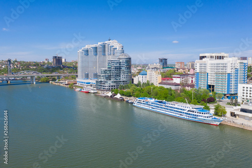 Rostov-on-Don. Russia. aerial view, Panoramas of the city © Stanislav Samoylik