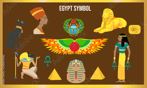 Vector Illustration of Egypt symbol