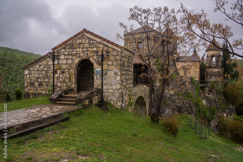 entrance of Motsameta Monastery
