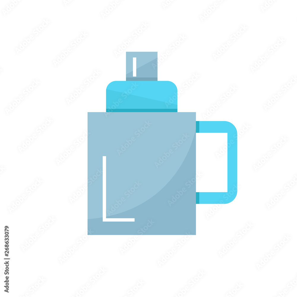 canteen, flask icon in white background canteen, flask icon in white background