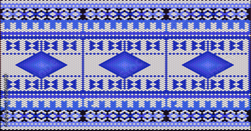 The traditional ornament of the inhabitants of the east and the Arab world.