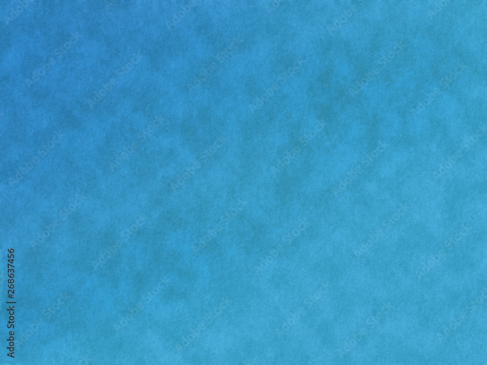 Blue textured canvas with slight ripple grunge effect 