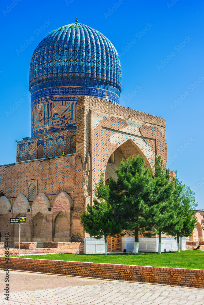 Bibi-Khanym Mosque in Samarkand, Uzbekistan
