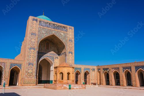 Po-i-Kalan or Poi Kalan complex in Bukhara, Uzbekistan