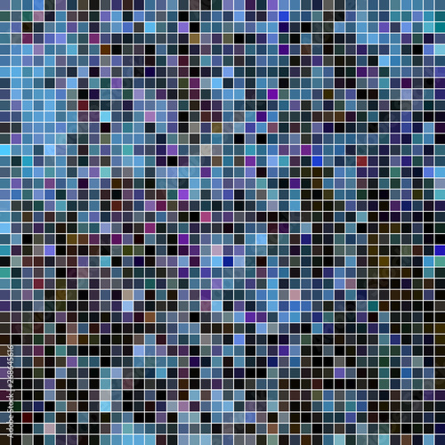 abstract vector square pixel mosaic background