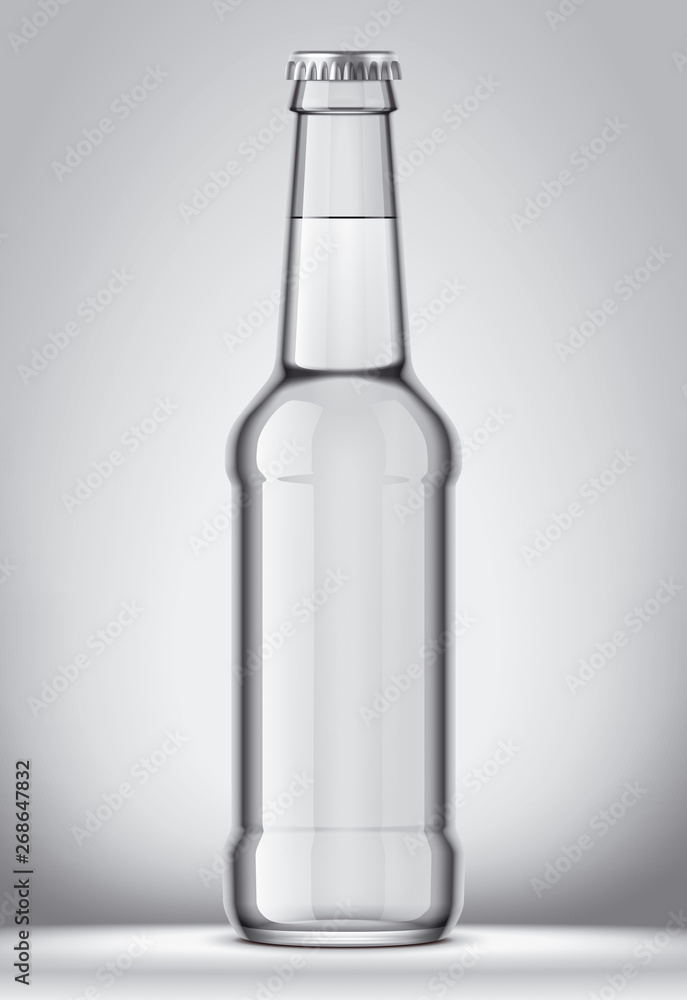 Glass bottles mockup Glass bottles mockup