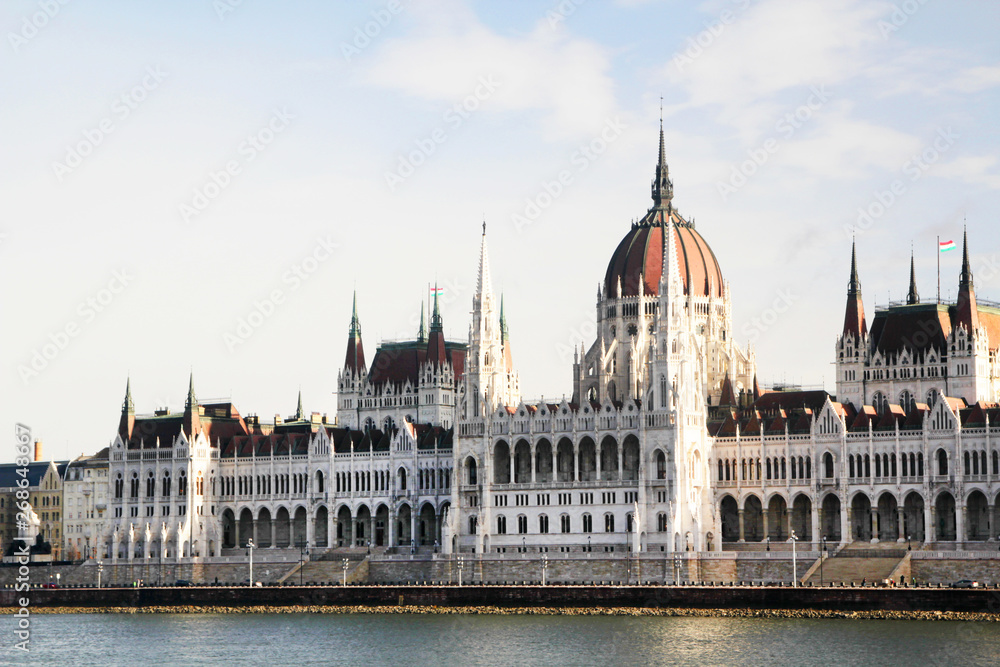 Fototapeta premium The Parliament building, Budapest, Hungary