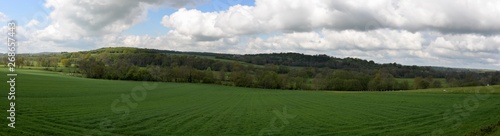 Panorama et paysage de la Nièvre en Bourgogne