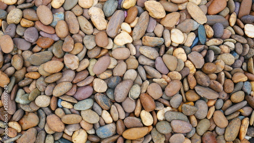 pebbles stone background, smooth stone texture