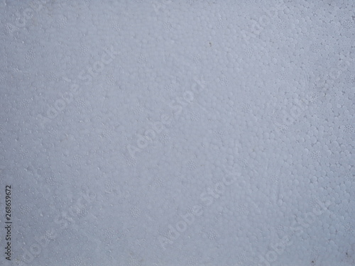 white plastic foam texture background, concept recycle plastic