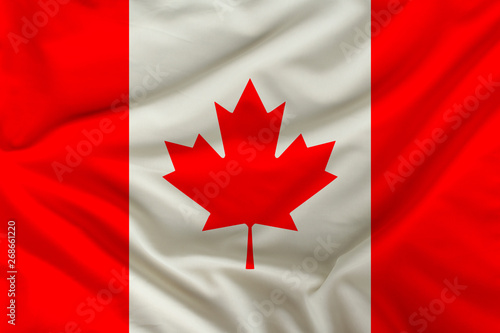 canada national silk flag