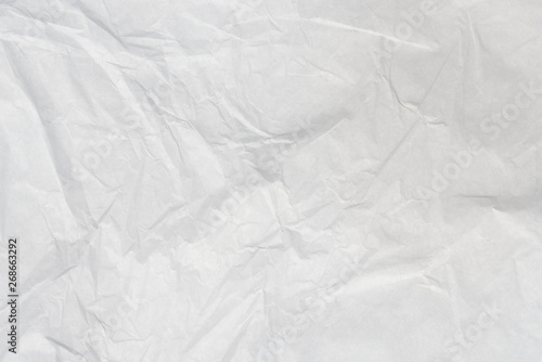 white creased paper tissue background texture