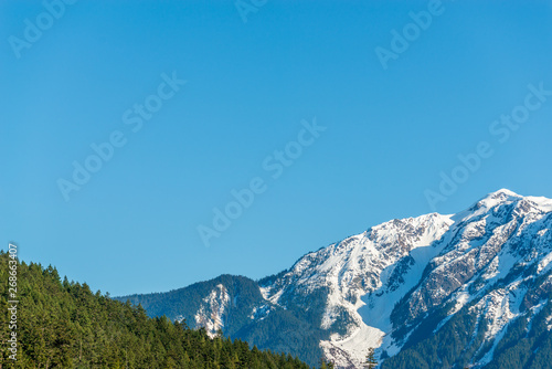 View of mountains in British Columbia, Canada. © karamysh