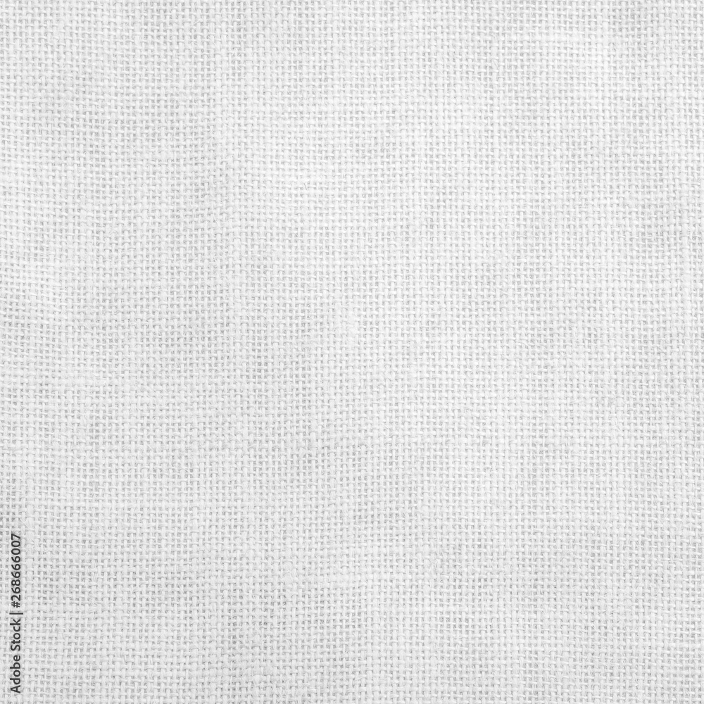 Hessian sackcloth woven fabric texture background light white grey color Hessian sackcloth woven fabric texture background light white grey color