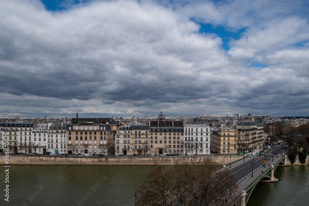 Cityscape, Paris, France