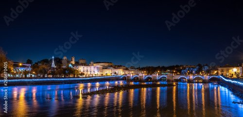 Tavira Portugal at night