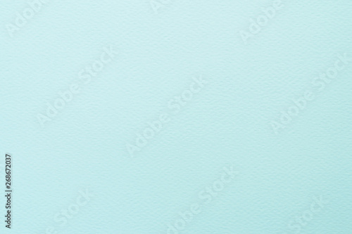 Pastel light blue green tone water color paper texture background