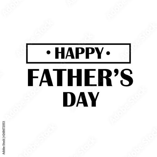 Happy Father's Day Celebration Vector Template Design Illustration