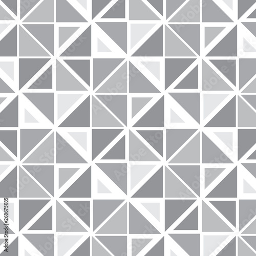 Vector pattern, repeating geometric triangle