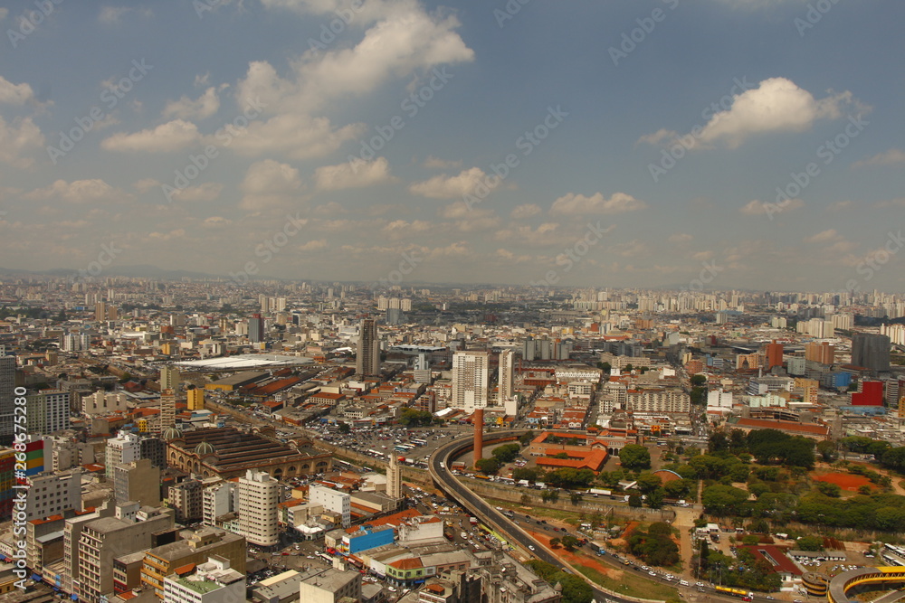 Aerial view of São Paulo