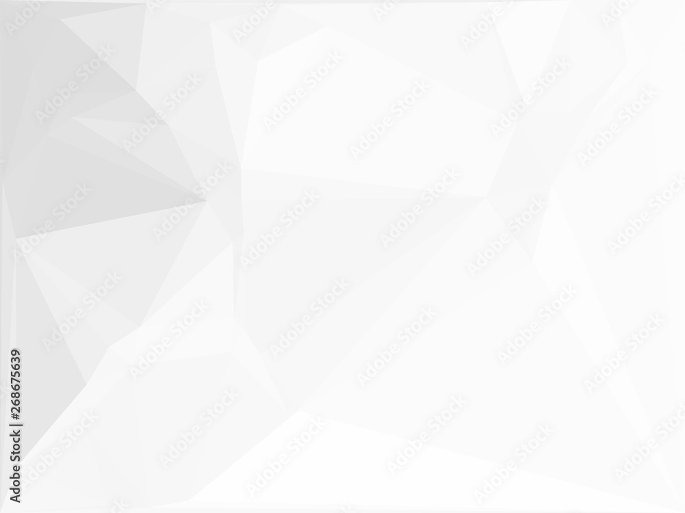 Fototapeta premium Abstract grey and white graphic illustration background.