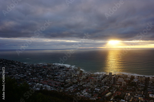 Sonnenuntergang Kapstadt