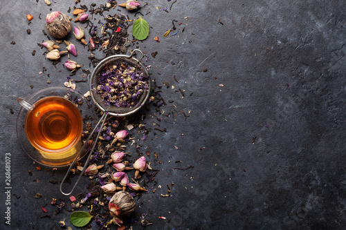 Wallpaper Mural Mix of herbal and fruit dry teas Torontodigital.ca