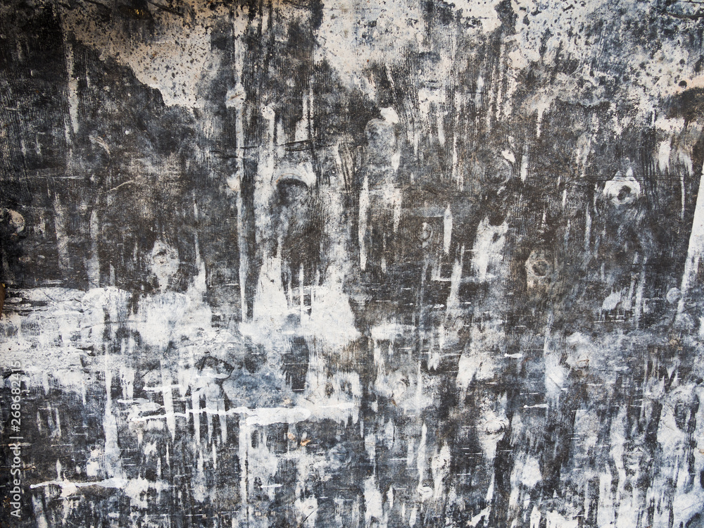 Grunge black and white board texture Grunge black and white board texture