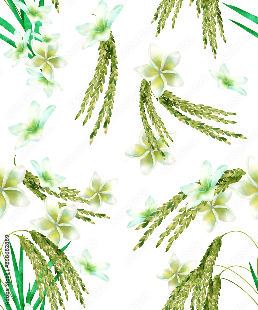 Obraz premium Rice pattern