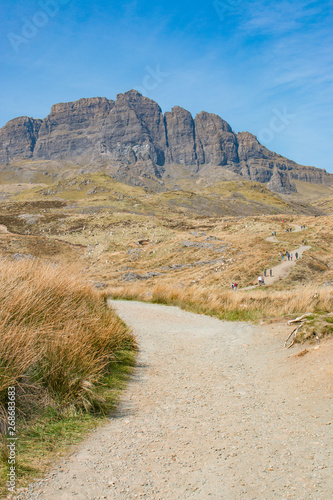 The Storr Trotternish Old Man of Storr Landscape Panorama Highlands Isle of Skye Scotland