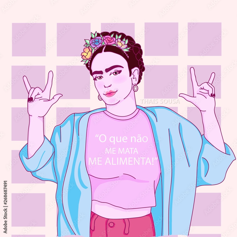 Fototapeta Frida Kahlo