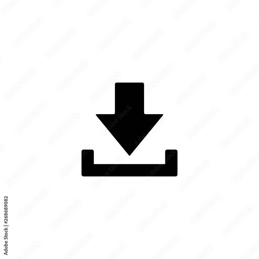download icon symbol vector download icon symbol vector
