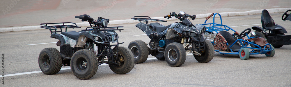 ATV on the streets.