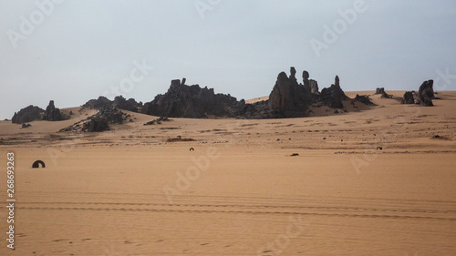 Tassili N Ajjer in Sahara Desert in Algeria