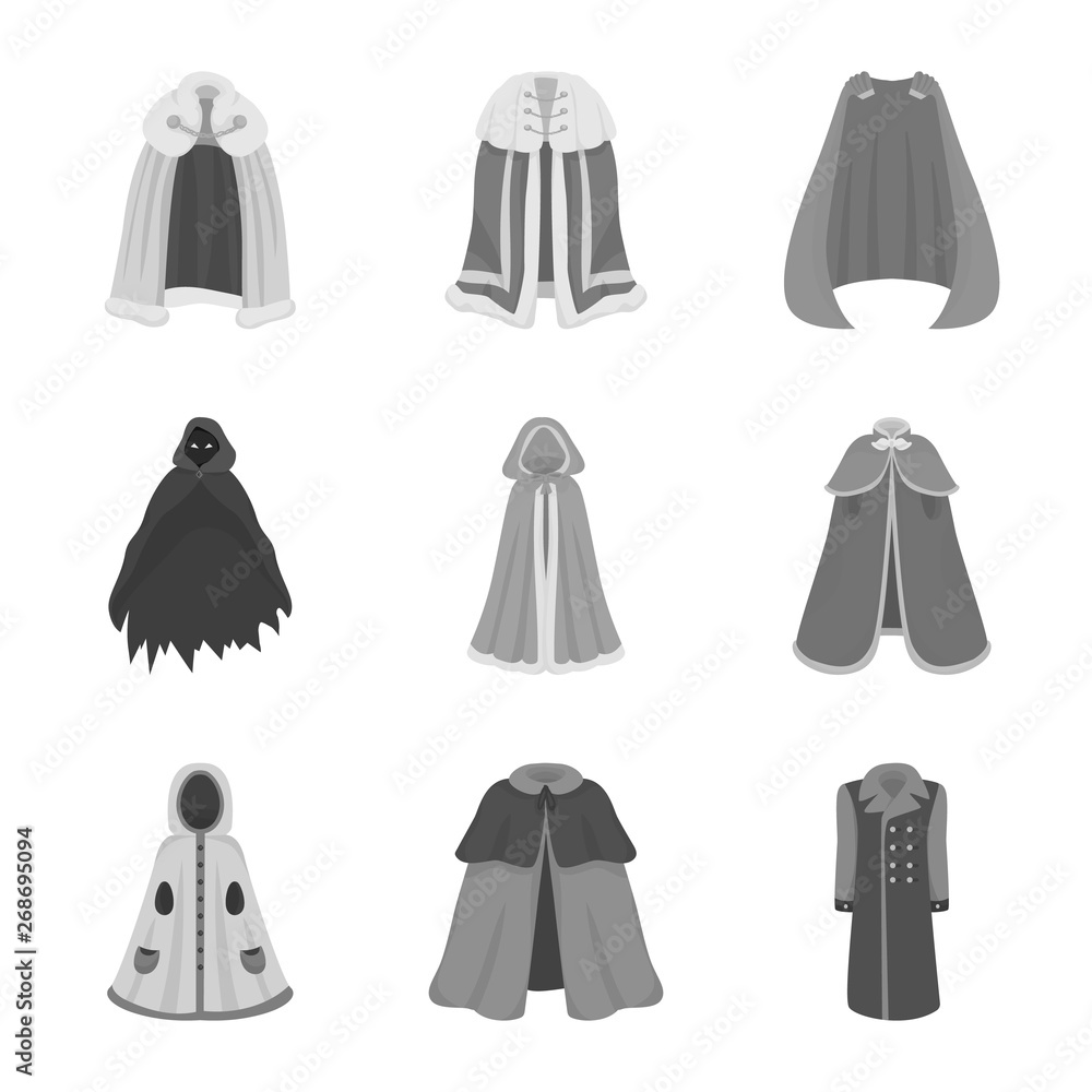 Isolated object of textile and cloth logo. Collection of textile and clothing stock symbol for web. Isolated object of textile and cloth logo. Collection of textile and clothing stock symbol for web.