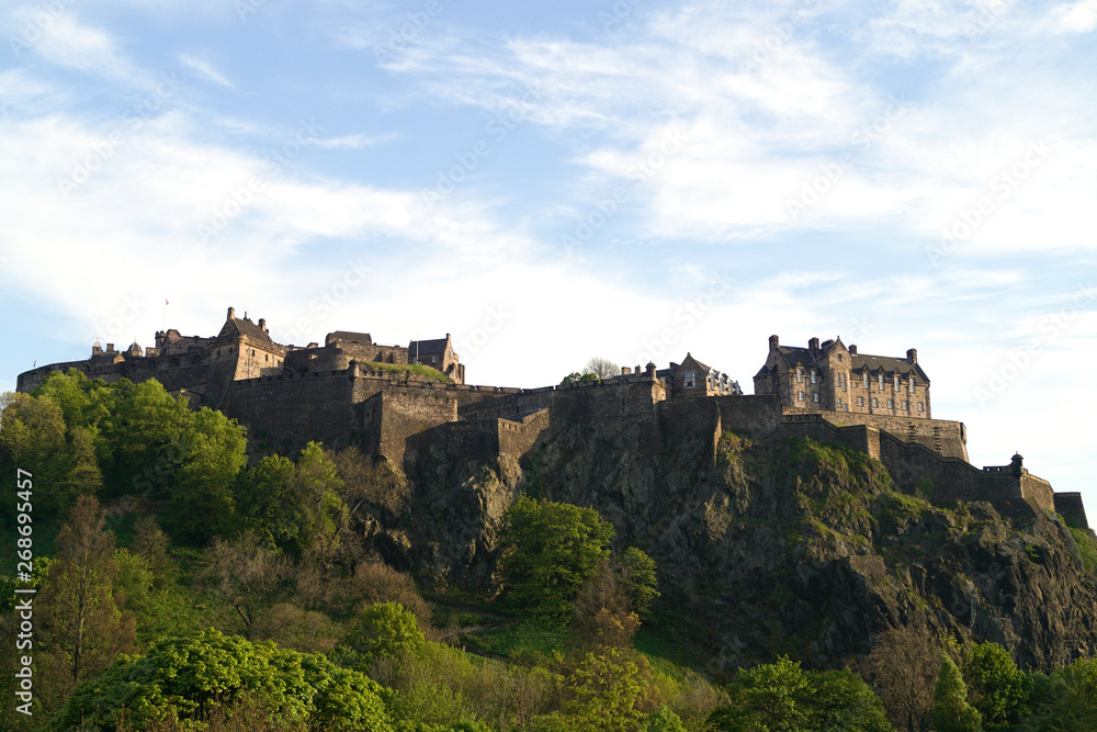 Edinburgh Castle in Schottland