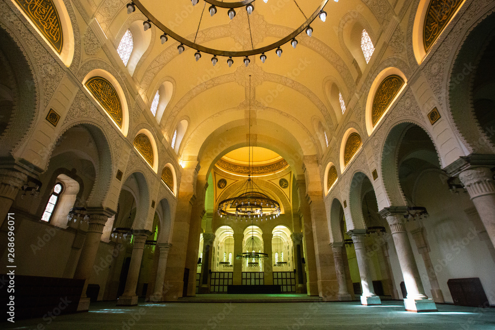 interior of a mosque in Casbah, Algiers, Algeria