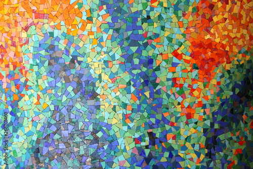background with beautiful colorful mosaic