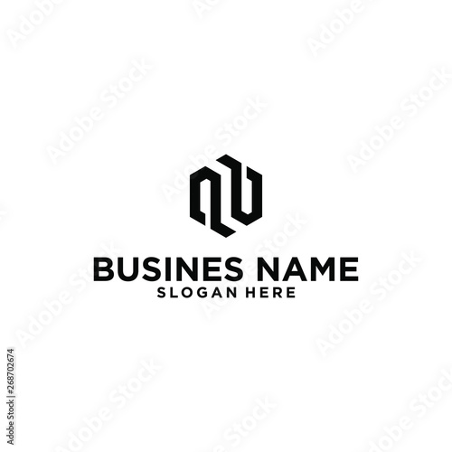Simple and Abstract Monogram / Initial AB logo design inspiration